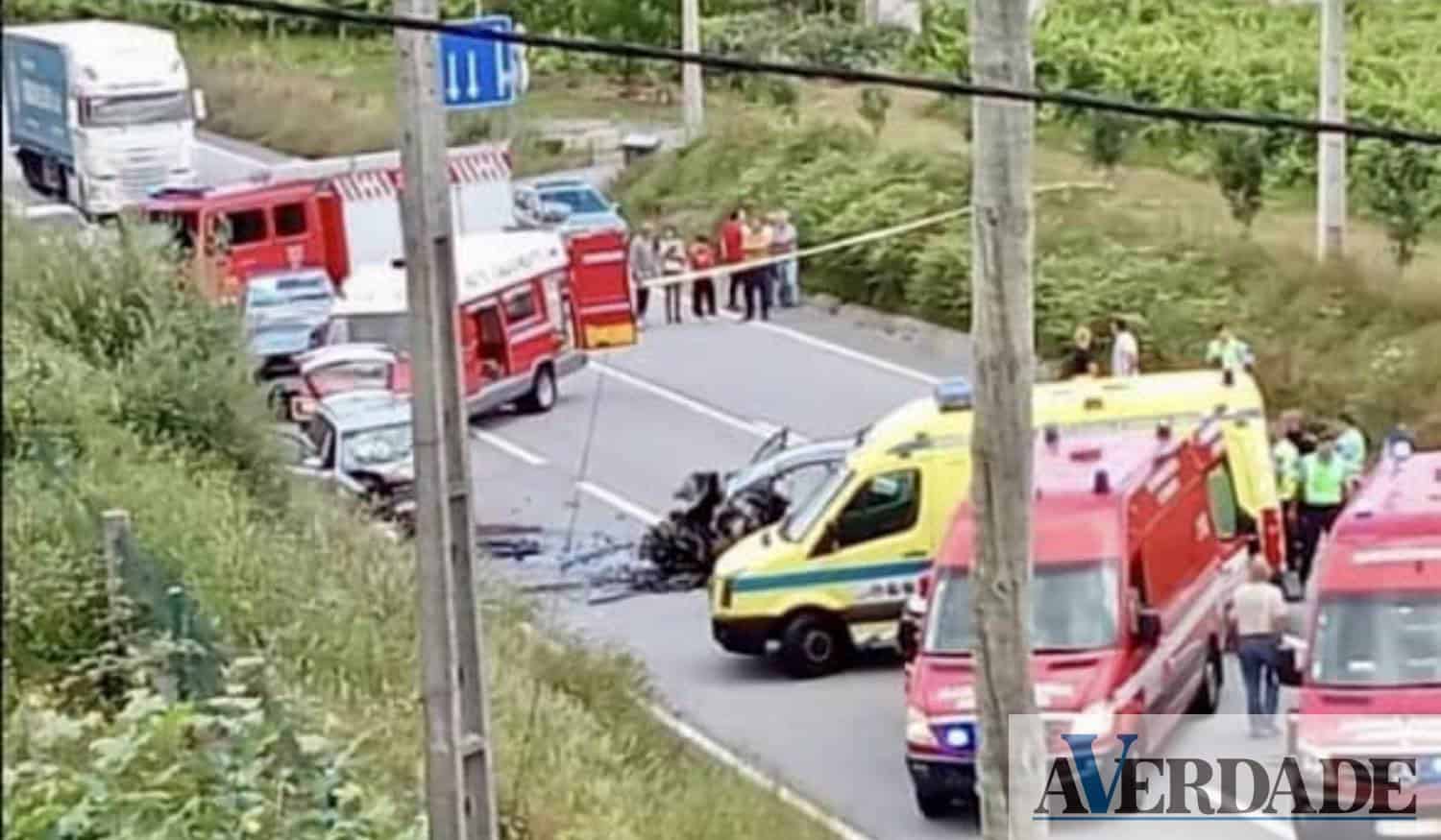 Colisão frontal provoca um ferido grave em Celorico de Basto A Verdade